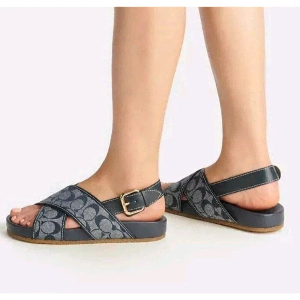 Coach Signature Sandals - Picture 3 of 6